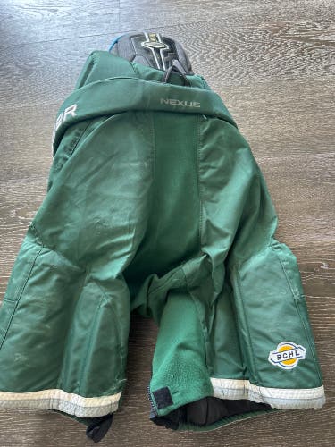 BCHL Bucks Green Bauer Pants/Helmet