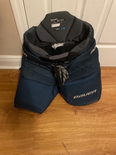 Bauer SR Small Elite Goalie Pants Navy