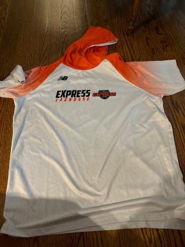 White New XL New Balance Sweatshirt