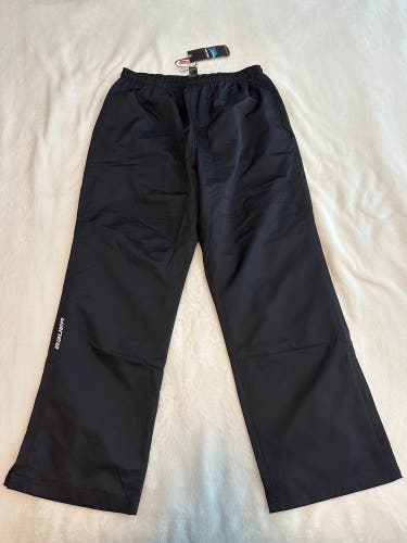Black New Men's Bauer Track Suit Pants NWT