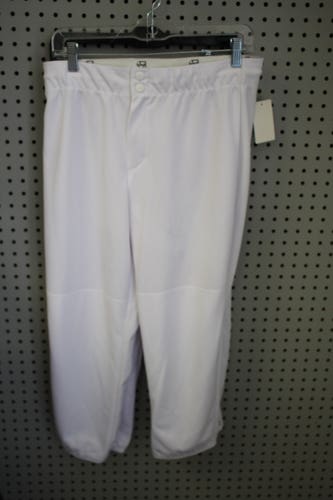 New Intensity White Adult Large softball pants - set of 2 pairs