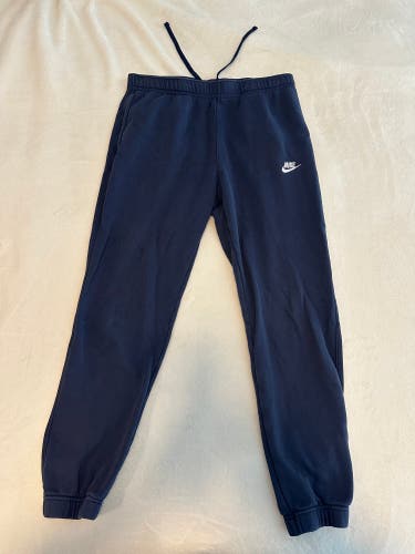 Nike Sweatpants/Joggers Size L Navy Blue