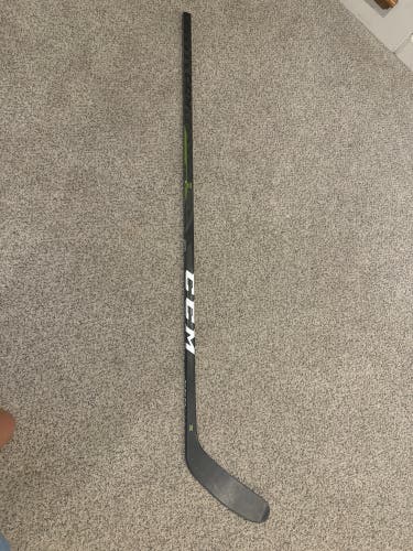 New CCM Left Hand Toe Pattern Pro Stock RibCor Trigger 3D PMT Hockey Stick