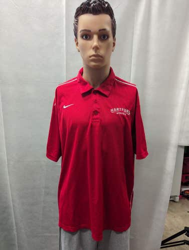 Team Issued Hartford Hawks Soccer Polo Nike XL NCAA