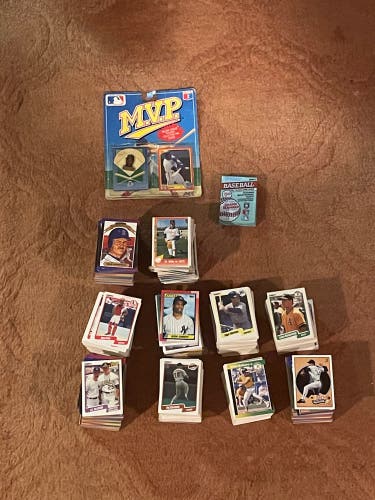 Lot of 1889-1995 Baseball Cards 1000+ Cards