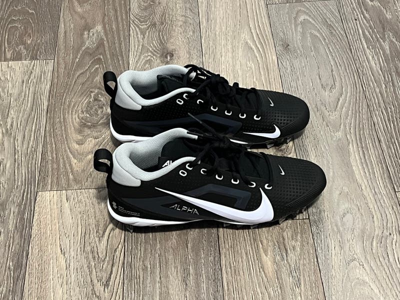 Nike Alpha Menace 4 Varsity Black Football Cleats FN0027-001  display picture 1