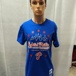 NWT Philadelphia Fightin' Phillies Mitchell & Ness Shirt M MLB