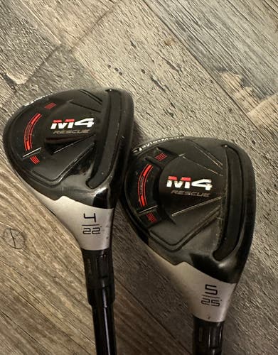 TaylorMade M4 2018 - 4 Hybrid & 5 Hybrid