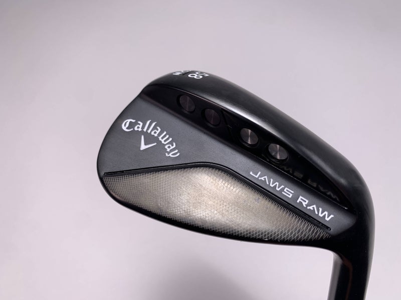 Callaway Jaws Raw Black Plasma 58* 12 W-Grind Tour Issue Wedge RH