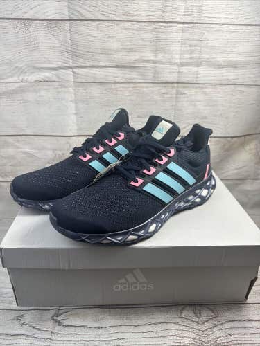 *NEW Men's Adidas Ultraboost WEB DNA Navy Blue Pink | size 12 | GX2133 Running