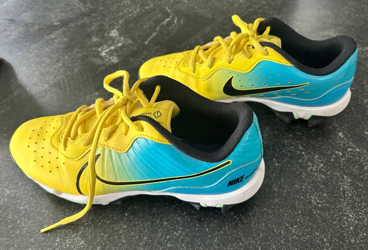 Used Youth Nike Diamond Fastflex Cleats Size 6Y