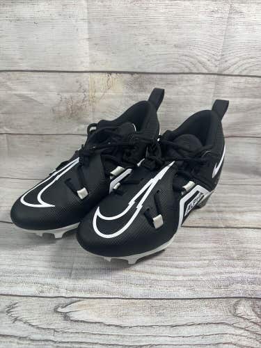 NIKE Alpha Menace Pro 3 Football NFL Mid Cleat Black CT6649-001 Men's US 9.5