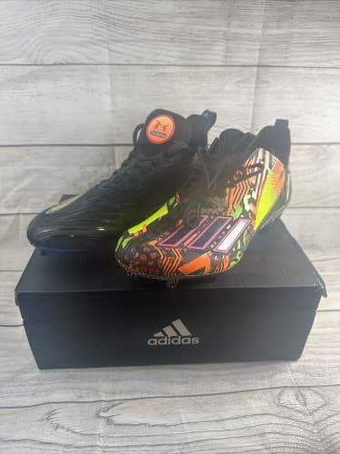 Adidas Adizero Football Cleats Big Mood Multicolor GW7620 Size 10.5 MISMATCH