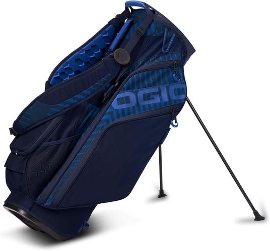 NEW 2024 Ogio Woode Hybrid Navy Stand/Carry Golf Bag