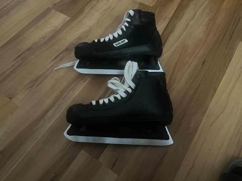 Used Senior Bauer Regular Width  Size 6.5 Hockey Goalie Skates