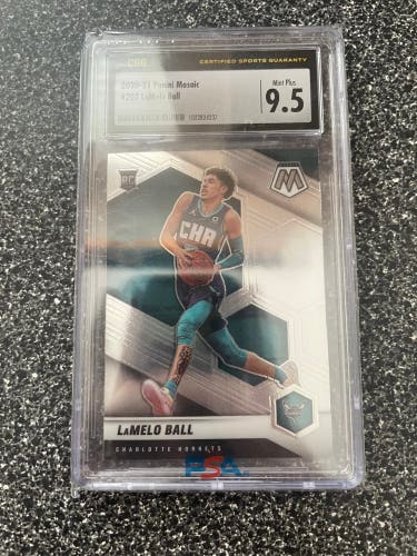 20-21 Panini Mosaic Lamelo Ball RC