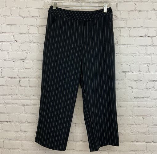 Tail Womens GB4227-6853 Livia 21" Inseam Raised Pinstripe Golf Capri Pants NWT