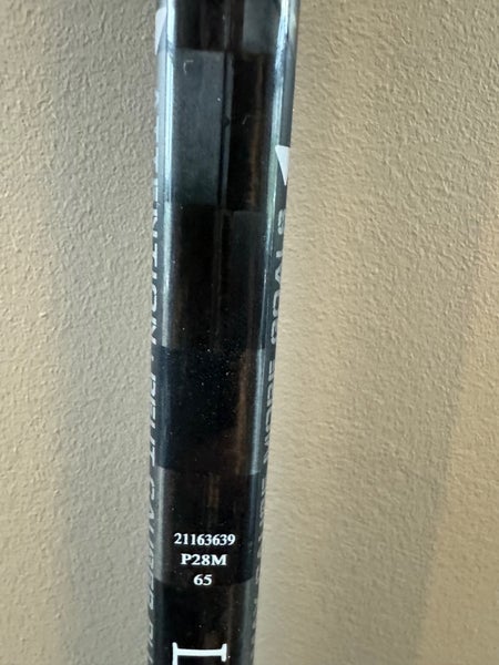 New Left Hand Bauer Ag5nt Hockey Stick P28M Pro Stock 65 Flex