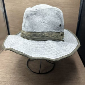 Stetson Men's Buckhourn Cotton Gray Medium
