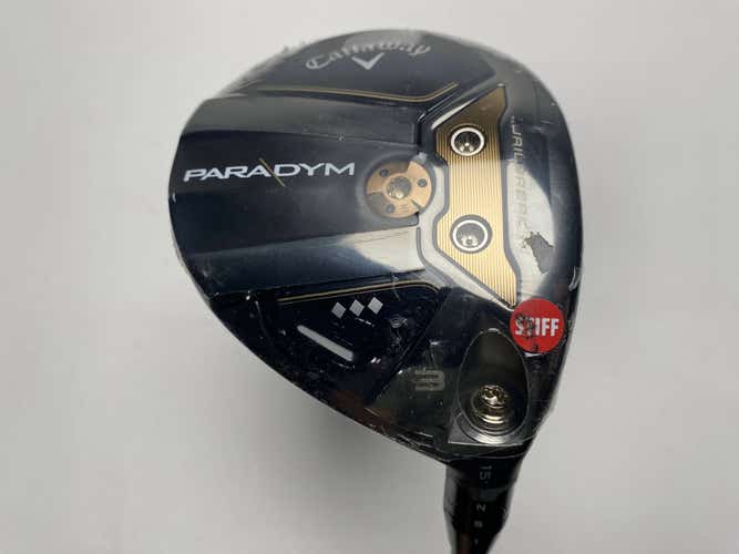 Callaway Paradym Triple Diamond 3 Fairway Wood 15* Kai'li 60g Stiff RH NEW