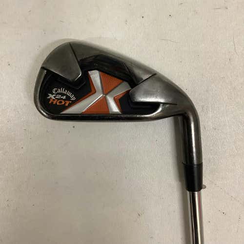 Used Callaway X24 Hot 6 Iron Uniflex Steel Shaft Individual Irons