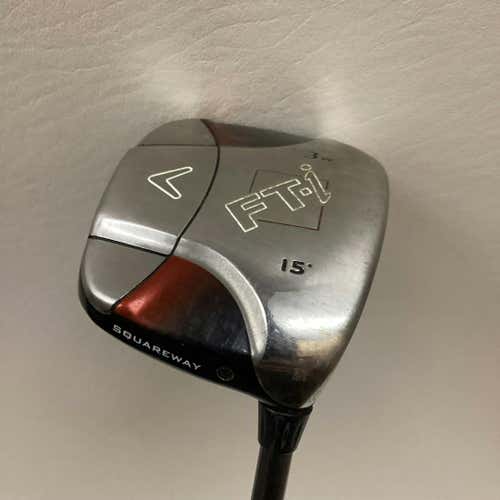 Used Callaway Ft-i 3 Wood Regular Flex Graphite Shaft Fairway Woods