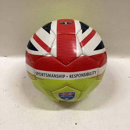 Used British Soccer Ball Sz 5 5 Soccer Balls