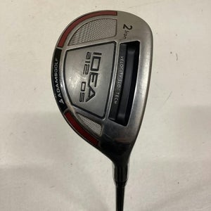 Used Adams Golf Idea A12 05 2 Hybrid Regular Flex Steel Shaft Hybrid Clubs