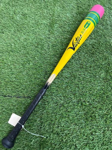 Used Kid Pitch (9YO-13YO) Victus Pencil Bat USABat Certified (-10) Alloy 18 oz 28"