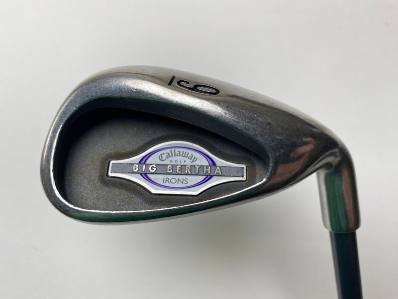 Callaway 2002 Big Bertha Single 9 Iron RCH 65i Ladies Graphite RH Undersize Grip