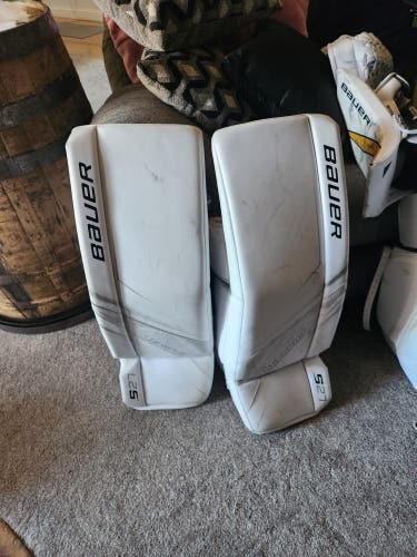 Senior Small Bauer Supreme S27 Goalie Leg Pads