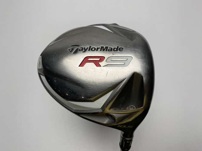 TaylorMade R9 Driver 10.5* Aldila NVS Orange 65g Stiff Graphite Mens RH