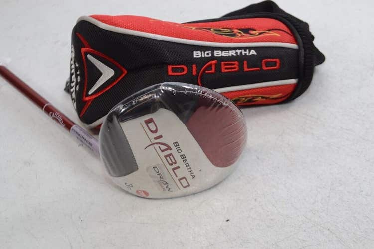 Callaway Big Bertha Diablo Draw #3 Fairway Wood Right Stiff Graphite NEW #176787