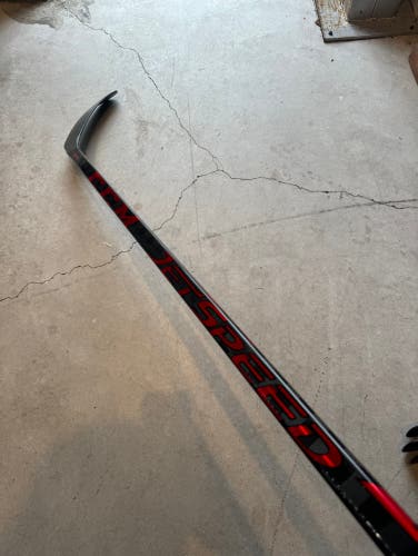 NHL Svechnikov New Senior CCM Left Hand P92M 80 Flex Pro Stock JetSpeed FT4 Pro Hockey Stick