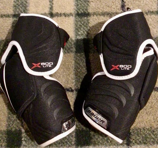 Bauer Vapor x800 lite hockey Elbow Pads senior large nice