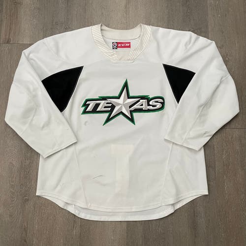 Pro Stock Texas Stars CCM Edge 4.0 Practice Jersey Sz 58