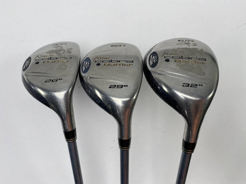 Cobra Baffler 2005 Hybrid Set 4 5 6 26* 29* 32* Aldila NV HL Ladies Graphite RH
