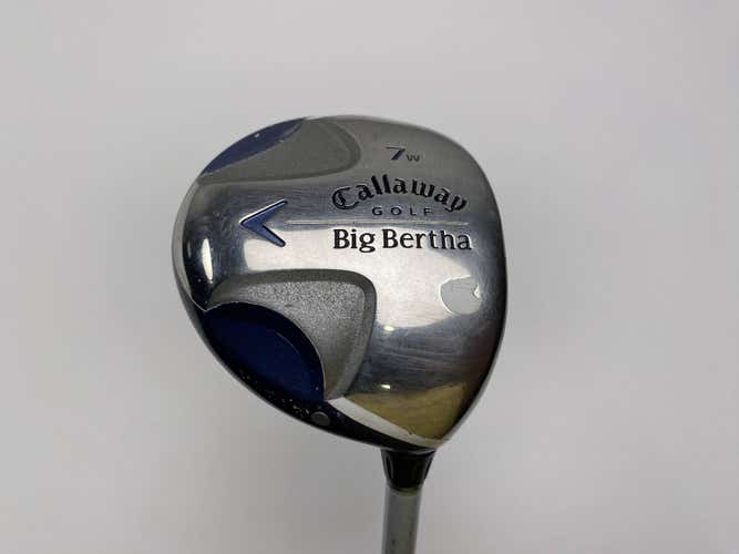 Callaway 2008 Big Bertha Ladies 7 Fairway Wood 21* Aldila Ladies Graphite RH