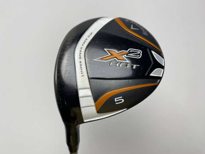 Callaway X2 Hot 5 Fairway Wood 18* Xcaliber Stiff Graphite Mens LH