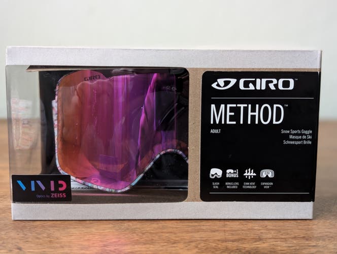 New Giro Method Snow Goggles