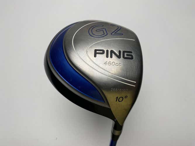 Ping G2 Driver 10* Grafalloy ProLaunch Blue 65g Stiff Graphite Mens RH