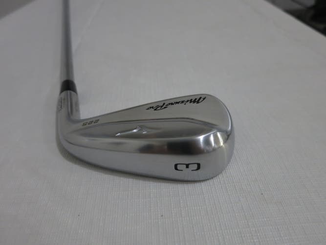 Mizuno Pro 225 HMB 3-iron - 19* - Project X IO 6.0 110 Stiff Flex Steel - NEW