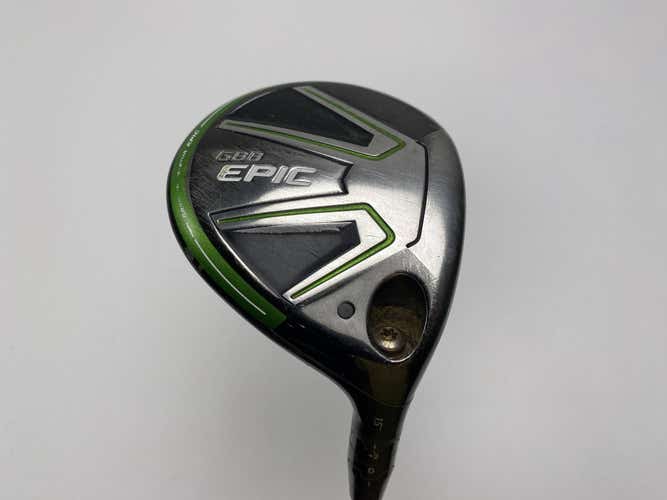 Callaway GBB Epic 3 Fairway Wood 15* Fujikura Pro 72g Regular RH Oversize Grip