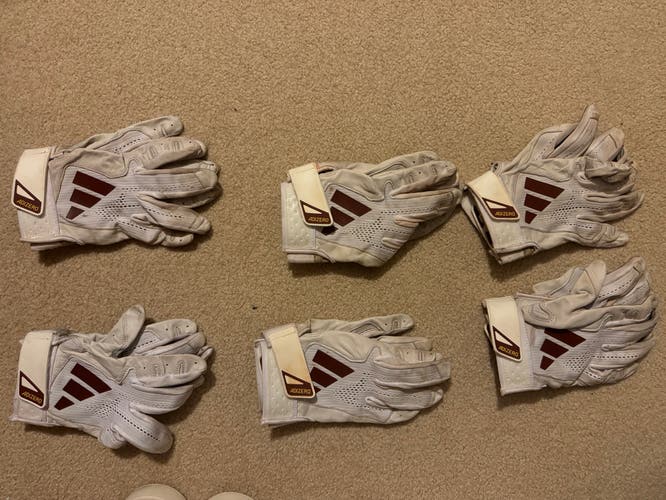 Arizona State Adidas Baseball Batting Gloves