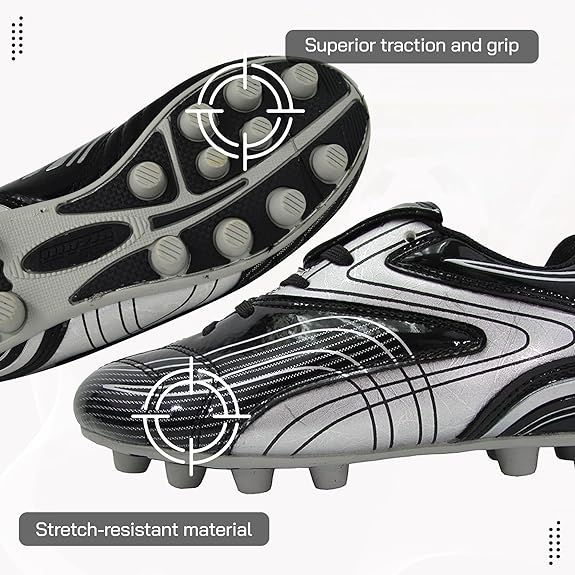Vizari Striker Firm Ground Soccer Cleats, Size-Youth-10 ,VZSE93290Y-10