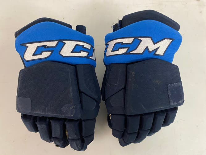 CCM TACKS HGTK Pro Stock Hockey Gloves 14" JETS 71107