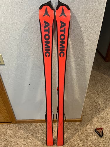 Atomic Redster S9 165 Slalom skis with X16 bindings