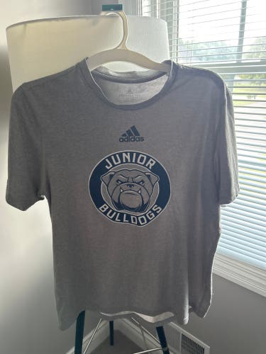 Yale Junior Bulldogs Adidas Team Issued Tee and hoodie