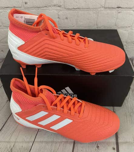 Adidas G25819 Predator 19.3 FG Women's Soccer Cleats Orange White US 5 UK 3.5