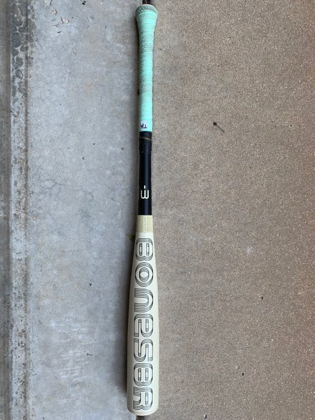 Used 2024 Warstic Bonesaber BBCOR Certified Bat (-3) Hybrid 29 oz 32"